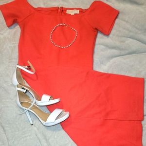 Michael Kors Coral Dress Sz S
